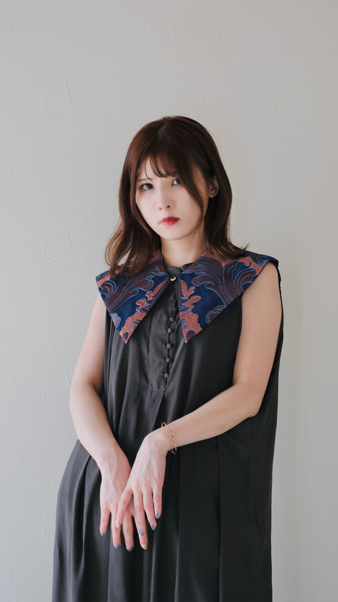 經典刺繡假領