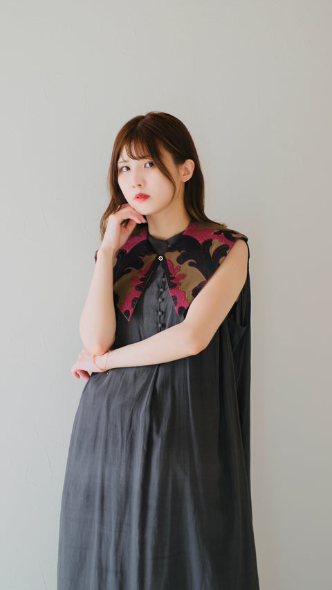 經典刺繡假領