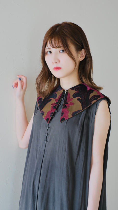 經典刺繡假領