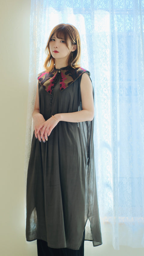 經典刺繡假領
