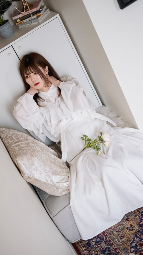 PRE-ORDER|內層靜止·吊帶百褶裙