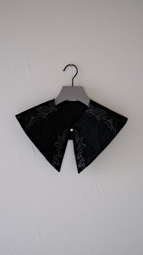 經典刺繡假領