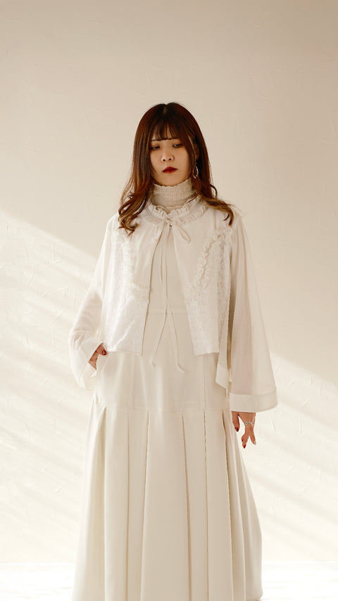 PRE-ORDER|蕾絲斗篷短外套