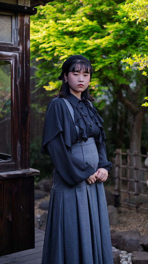 PRE-ORDER|內層靜止·吊帶百褶裙