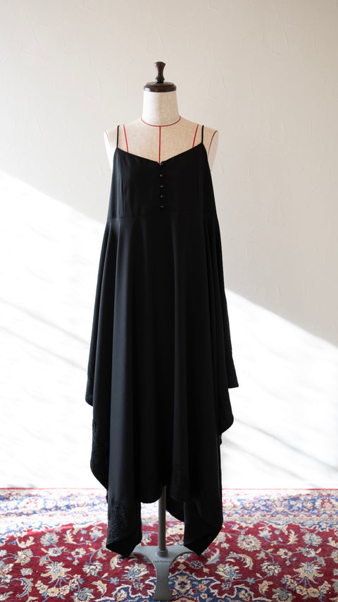 PRE-ORDER|非對稱細肩帶洋裝