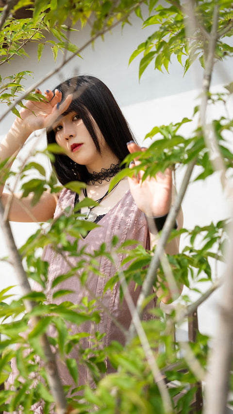 MIYOLLY STUDIO暮色‧不規則荷葉洋裝