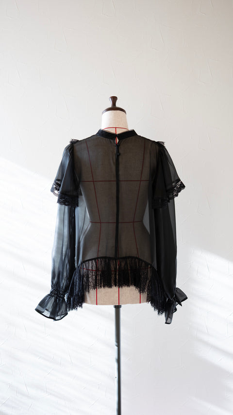 PRE-ORDER|透光蕾絲上衣