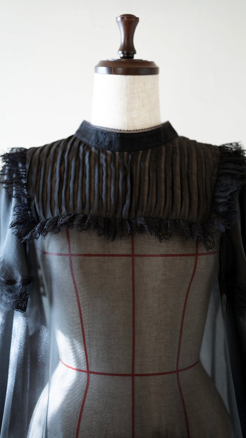 PRE-ORDER|透光蕾絲上衣