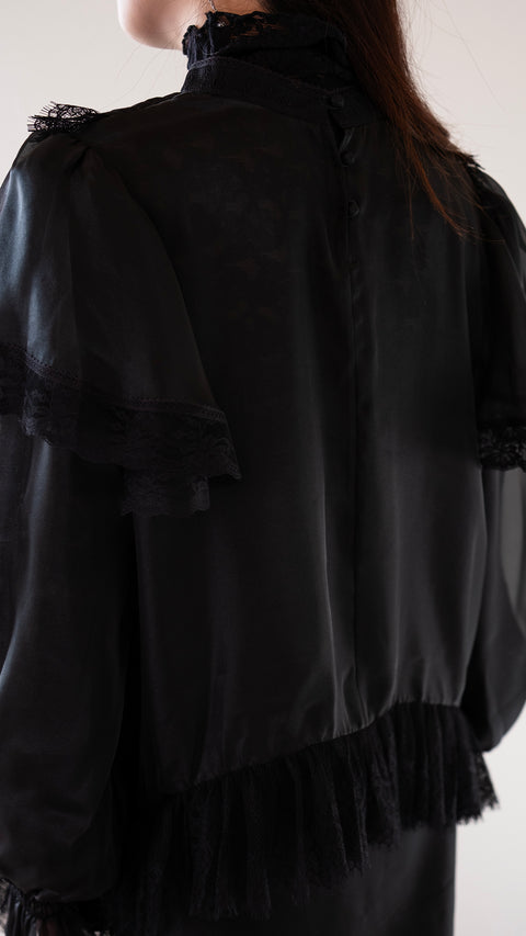 PRE-ORDER|透光蕾絲上衣