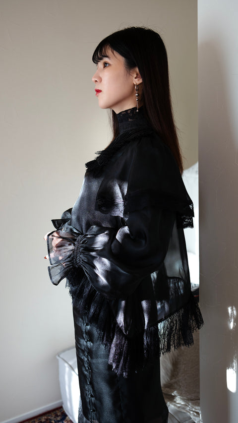 PRE-ORDER|透光蕾絲上衣