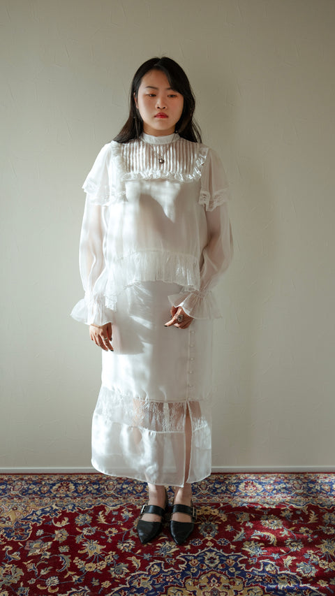 PRE-ORDER|透光蕾絲上衣