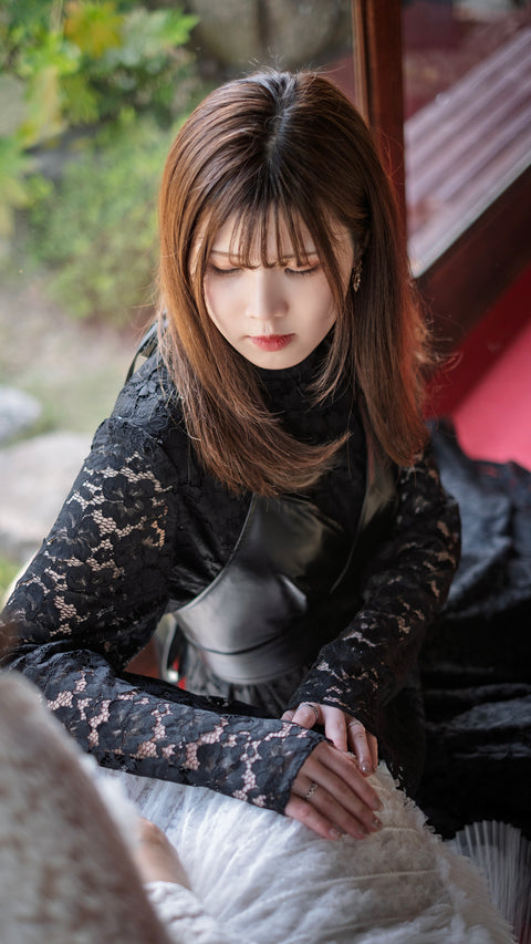 蕾絲花型細緻特寫,層次豐富,柔軟貼膚,MIYOLLY STUDIO細節