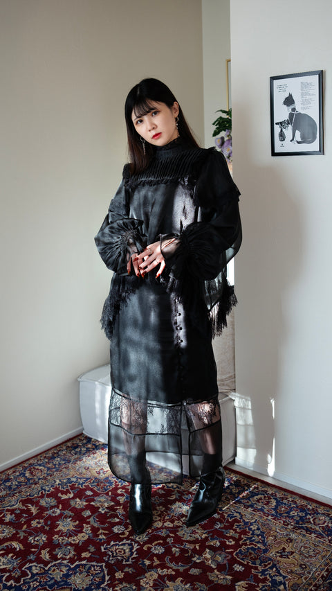 PRE-ORDER｜透光蕾絲上衣